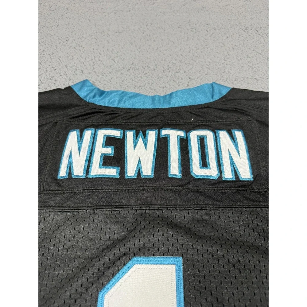 NWT Nike Carolina Panthers Cam Newton Super Bowl 50 Jersey‎ Mens XL Black NFL